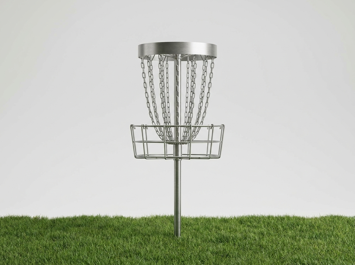 Disc golf baskets and targets